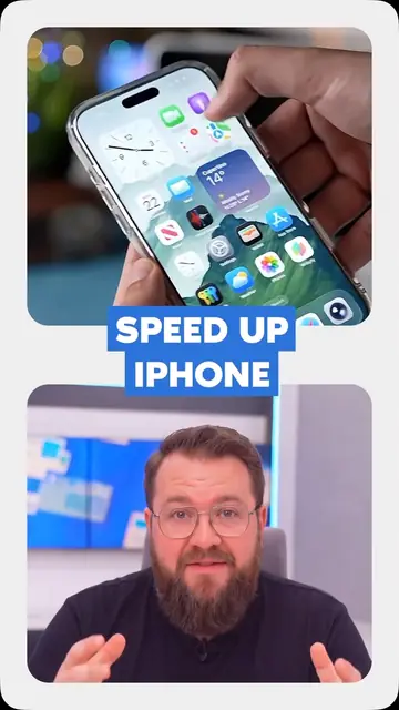 Apple updated iPhone settings to improve speed and convenience. Disabling reacha